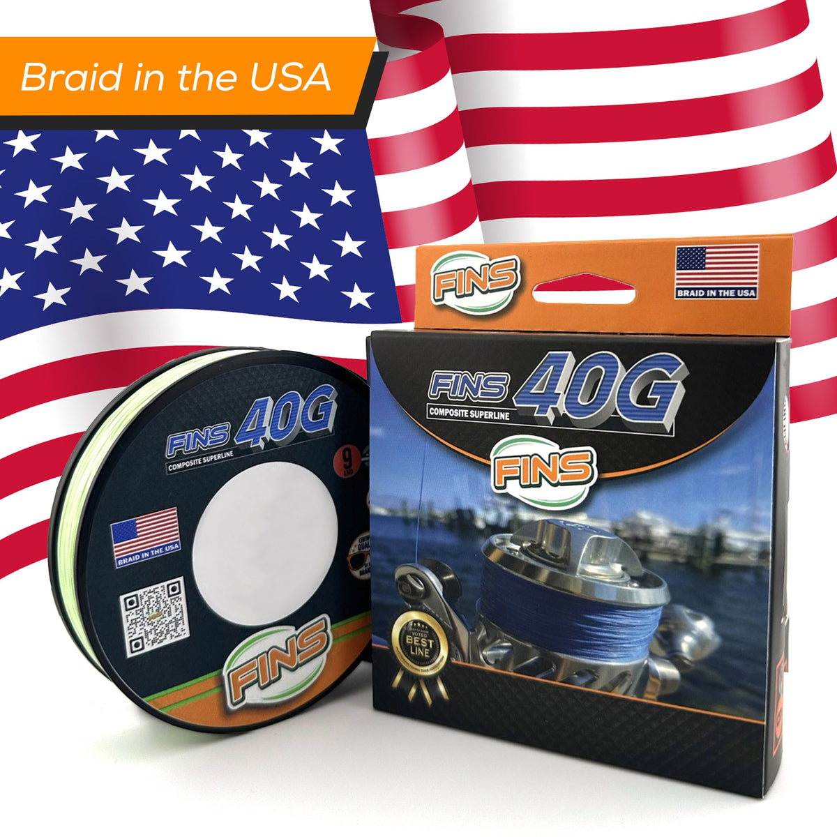 FINS 40G Fishing Braid