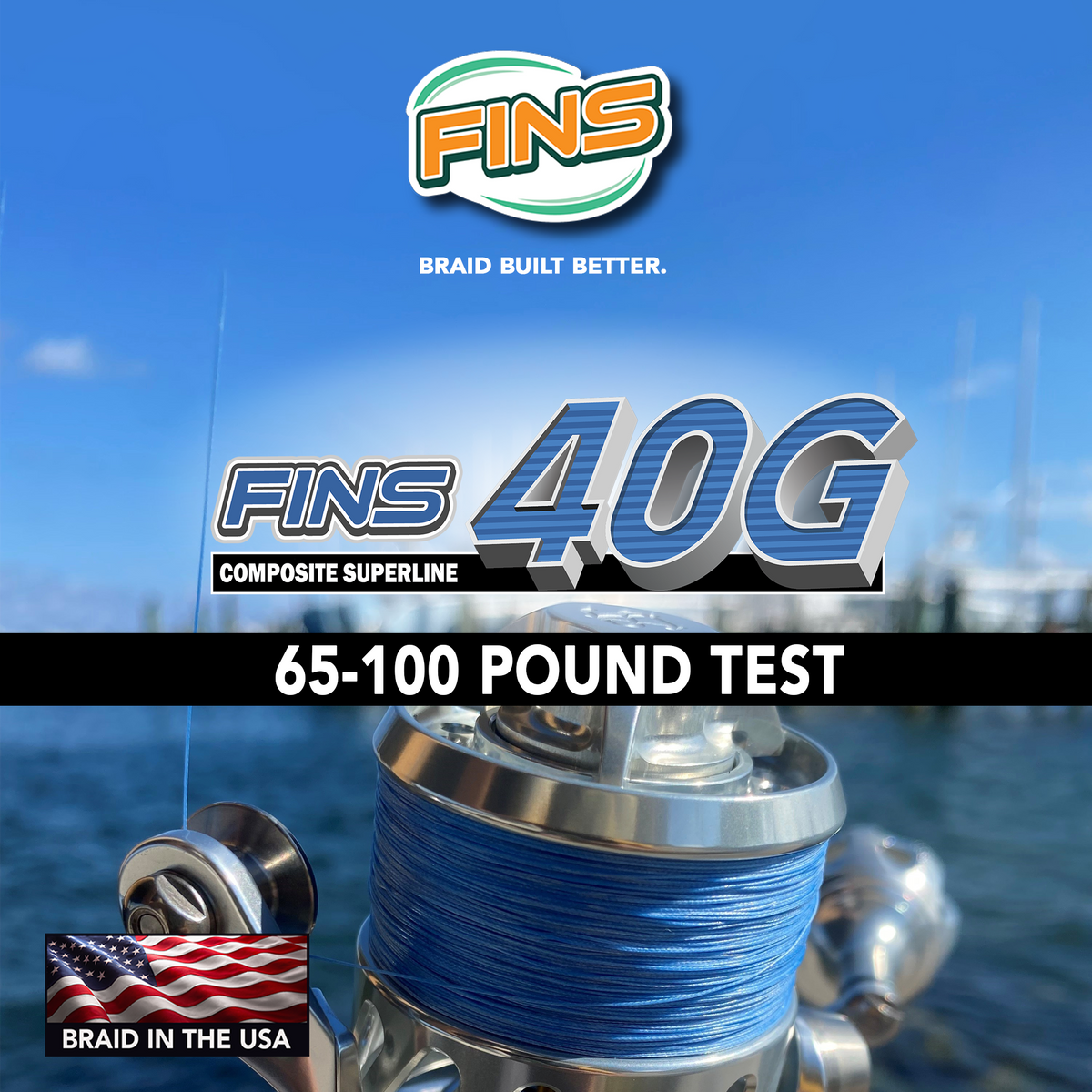 FINS 40G Fishing Braid