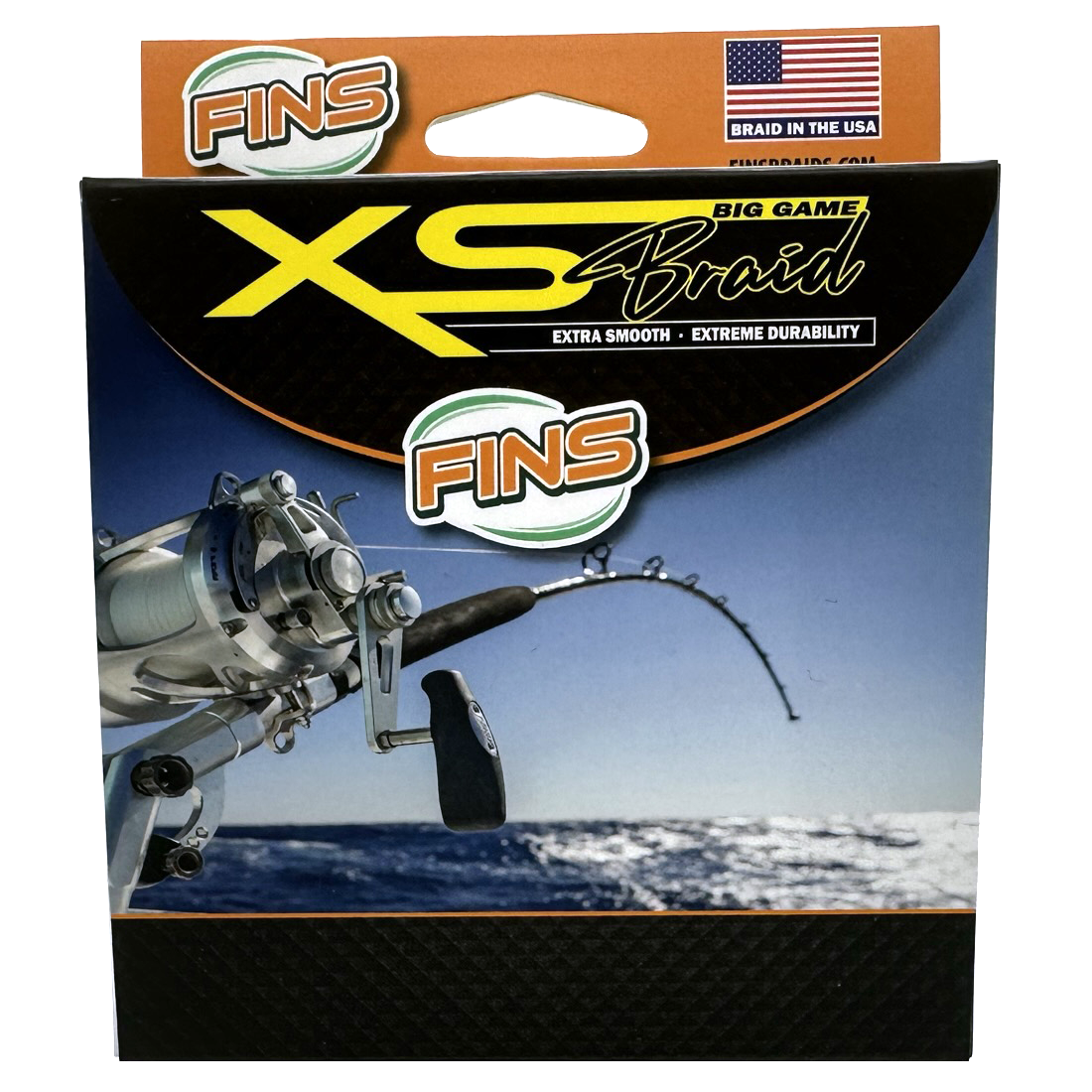 FINS XS Big Game Fishing Braid (60-200 lb.)
