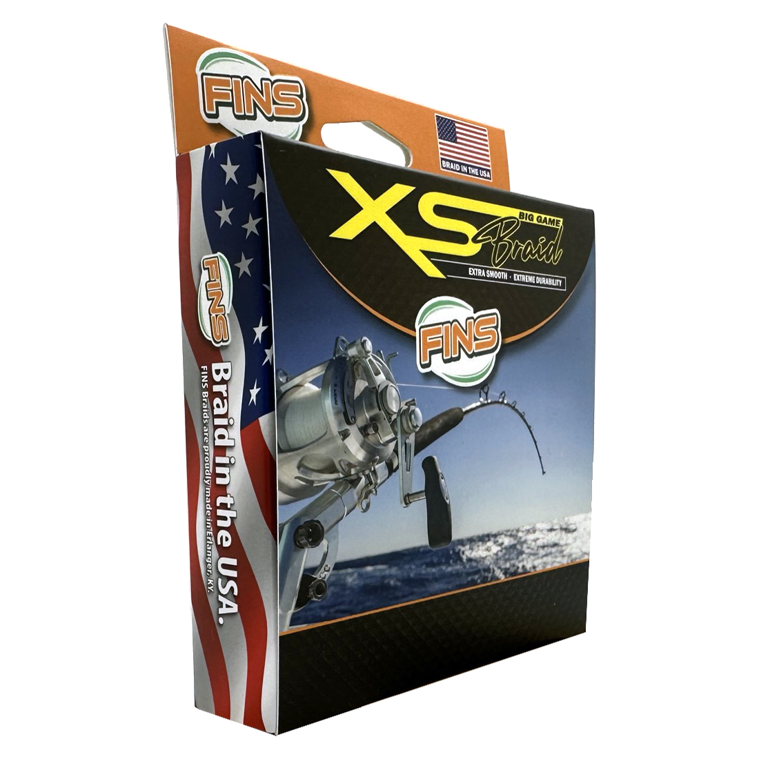 FINS XS Big Game Fishing Braid (60-200 lb.)