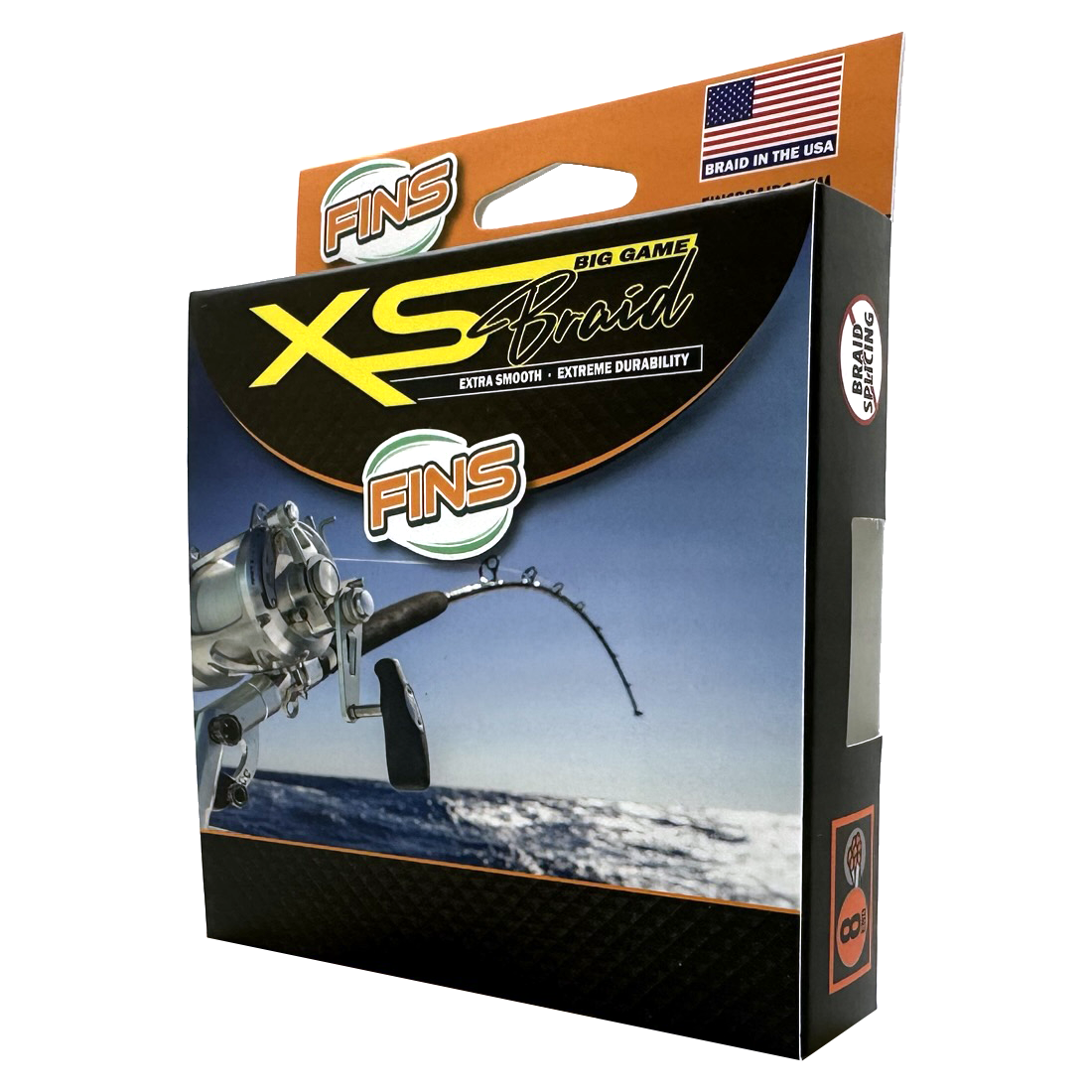 FINS XS Big Game Fishing Braid (60-200 lb.)