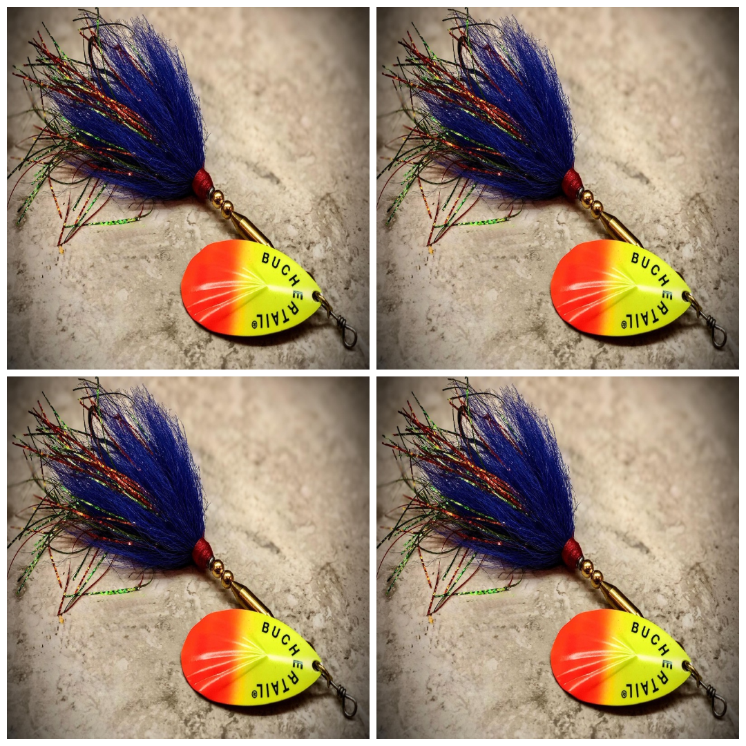 boucher fishing lure Bucher Topraider Surface Bait With BB's time again because it catches fish Buccaneer Snapper Bluefish Kit